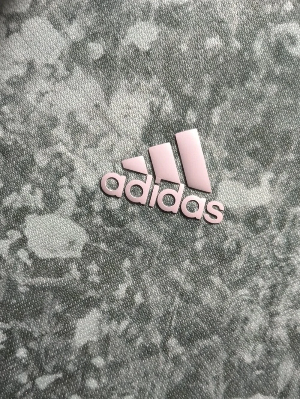 adidas Men's Camouflage-Style Green Polo